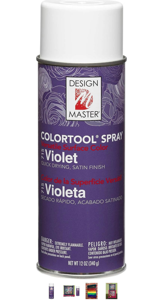 Design Master 715 Violet Spray Paint