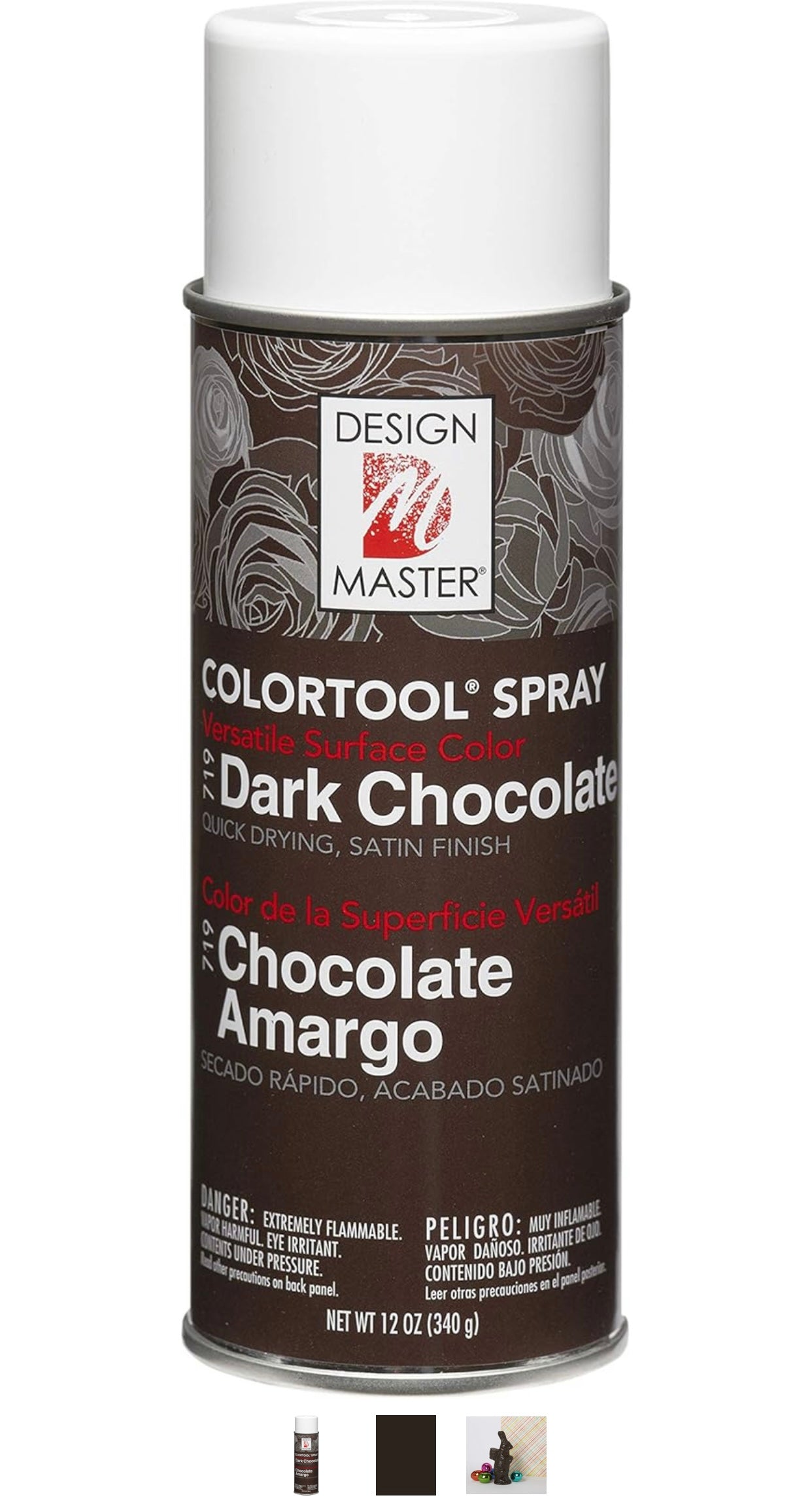 Design Master 719 Dark Chocolate Spray Paint