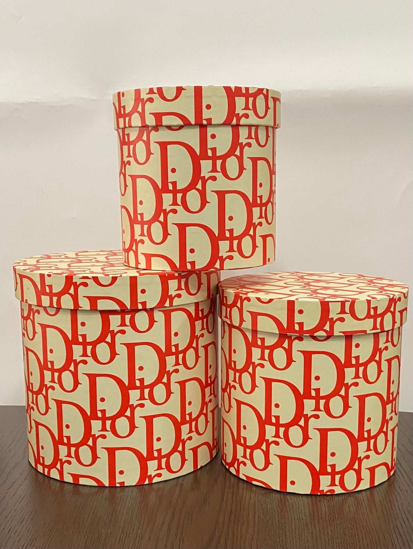 3pc Set Red DR Flower Box