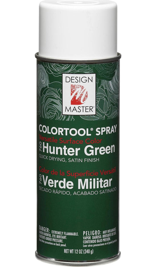 Spray paint Design Master 760 Hunter Green Colortool Spray