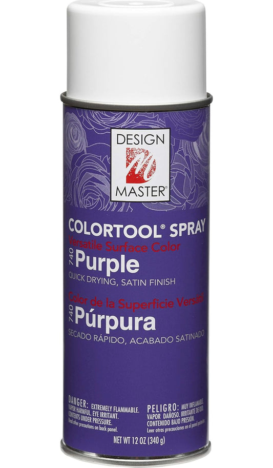 Spray paint Design Master 740 Purple Colortool Spray