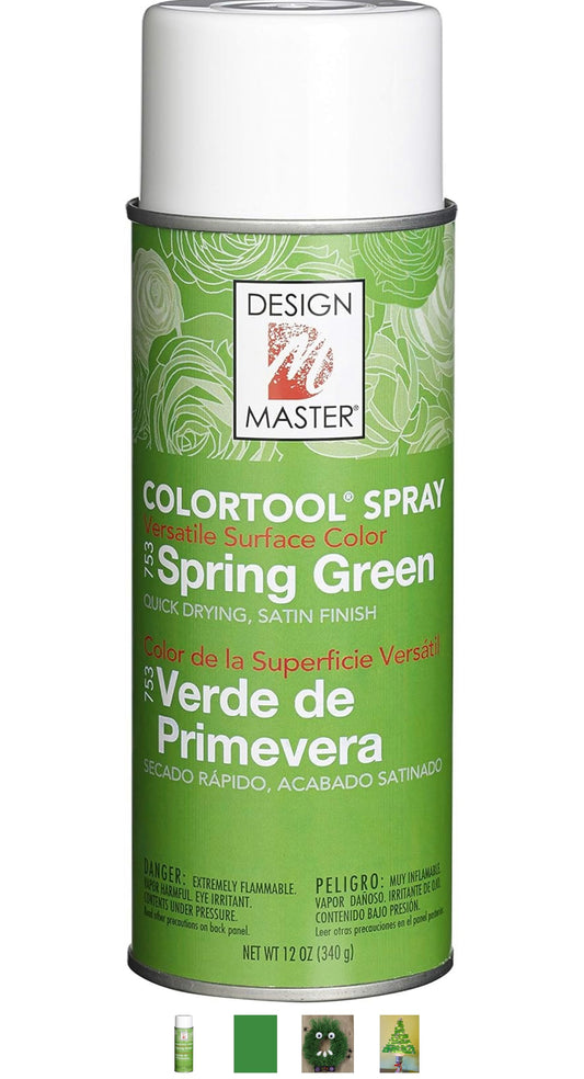 Spray paint Design Master 753 Spring Green Colortool Spray