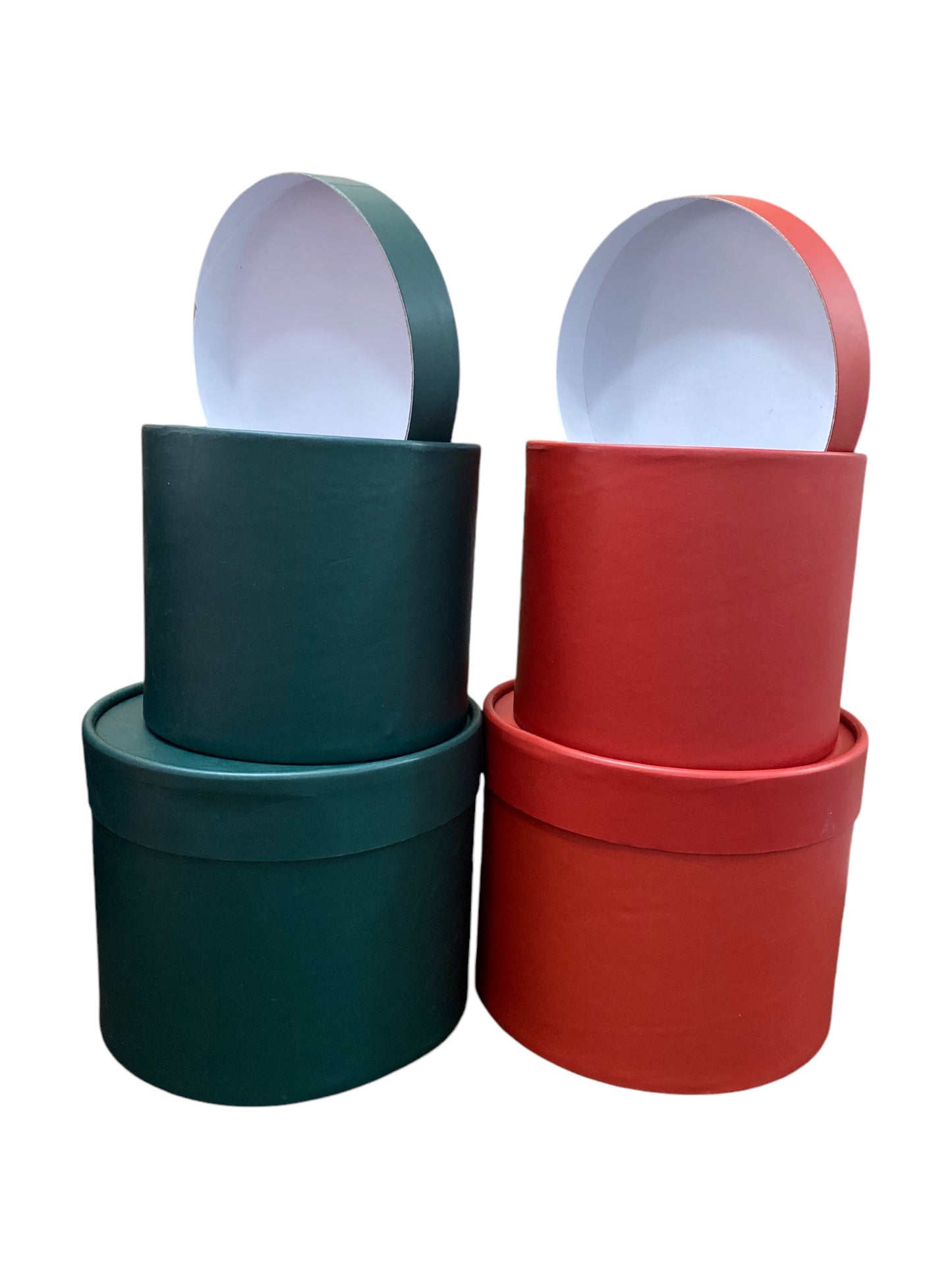 2pc Set Cylinder Flower Box